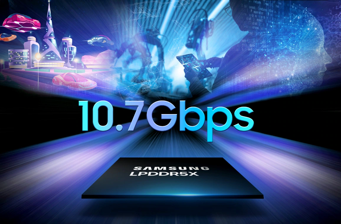 Сообщается, что Samsung отправила образцы LPDDR6X еще до выпуска LPDD6