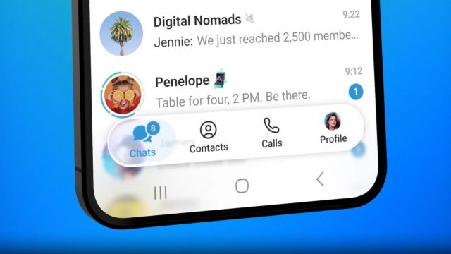 Мессенджер Telegram: новый дизайн и панели | DGL.RU