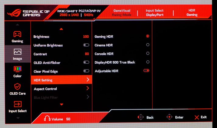 Монитор Asus ROG Swift PG27AQWP-W | DGL.RU