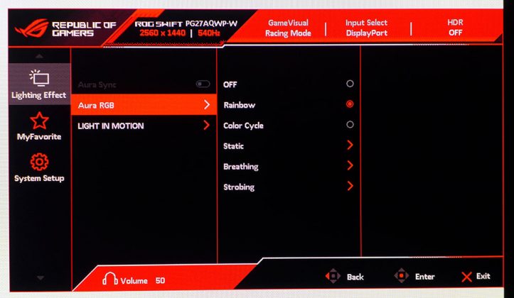 Монитор Asus ROG Swift PG27AQWP-W | DGL.RU
