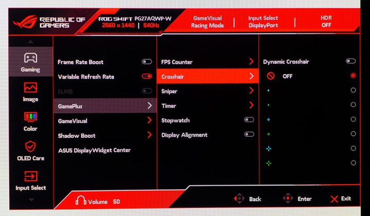 Монитор Asus ROG Swift PG27AQWP-W | DGL.RU