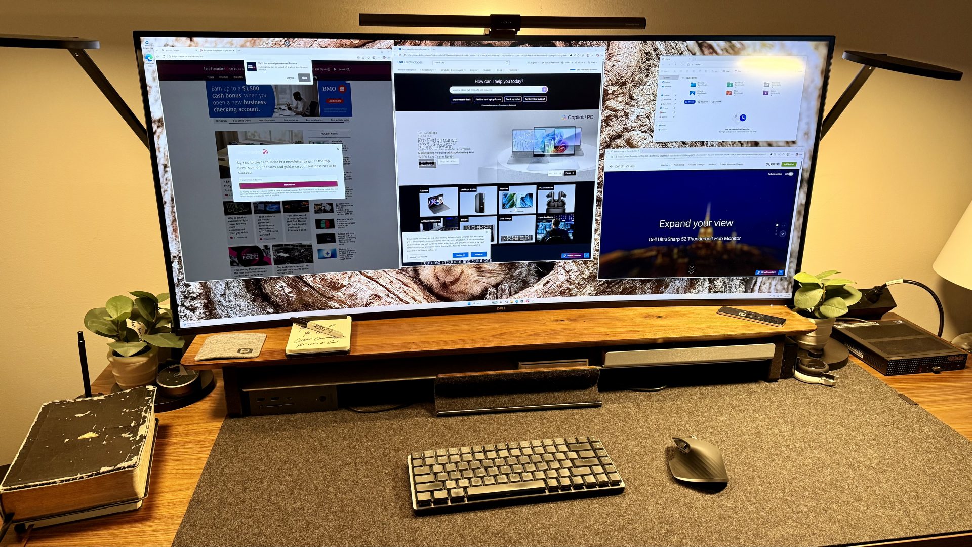 Обзор Dell Ultrasharp 52: переосмысление концепции рабочей станции картинка Монитор Dell UltraSharp 52: командный центр | DGL.RU