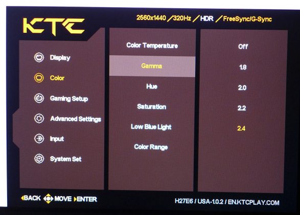 Монитор KTC H27E6: 320 Гц и QHD ниже рынка | DGL.RU