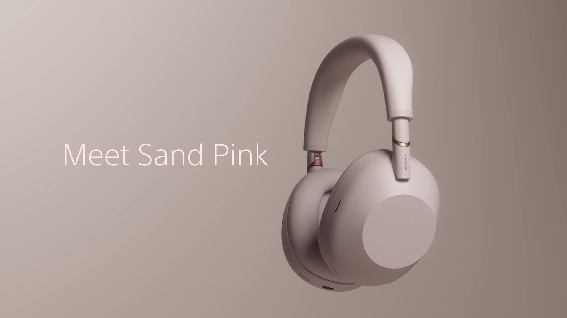 Наушники Sony WH-1000XM6 в цвете Sand Pink | DGL.RU