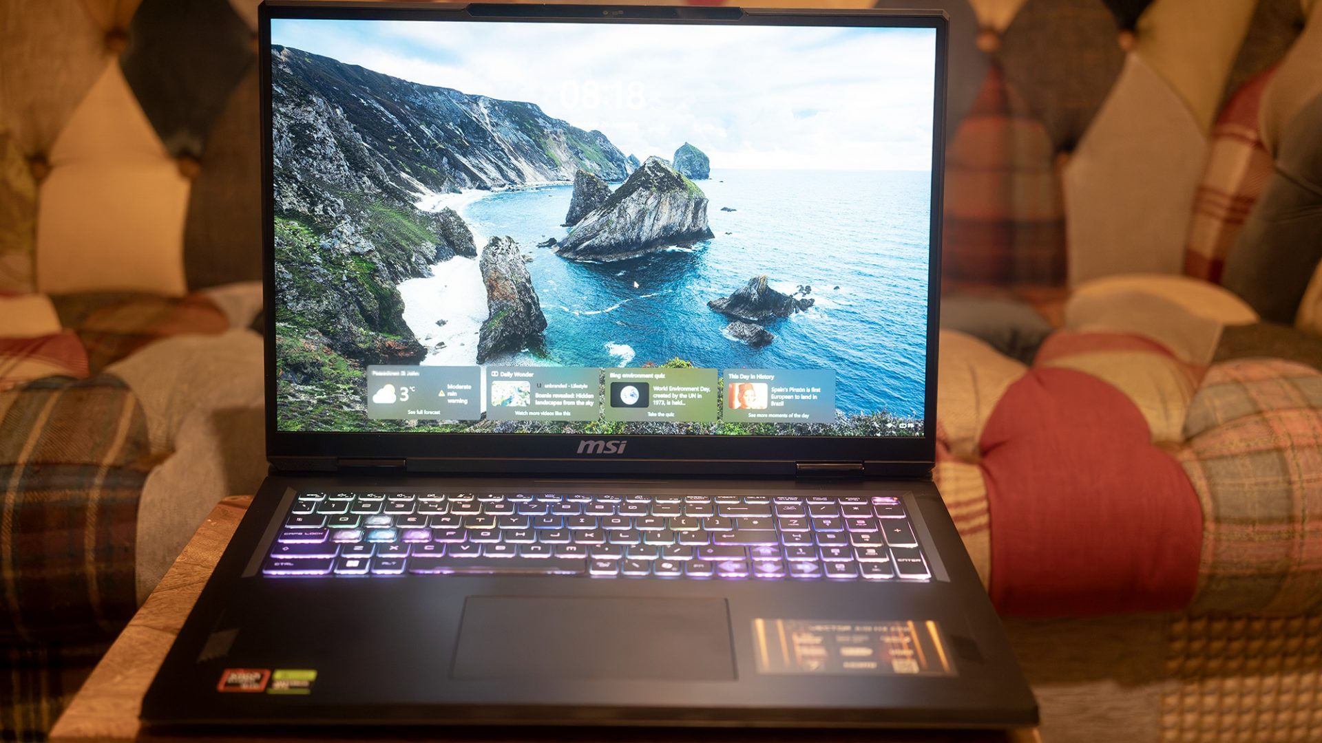 Обзор ноутбука MSI Vector A18 HX: большой во всех отношениях картинка Ноутбук MSI Vector A18 HX как рабочая станция | DGL.RU