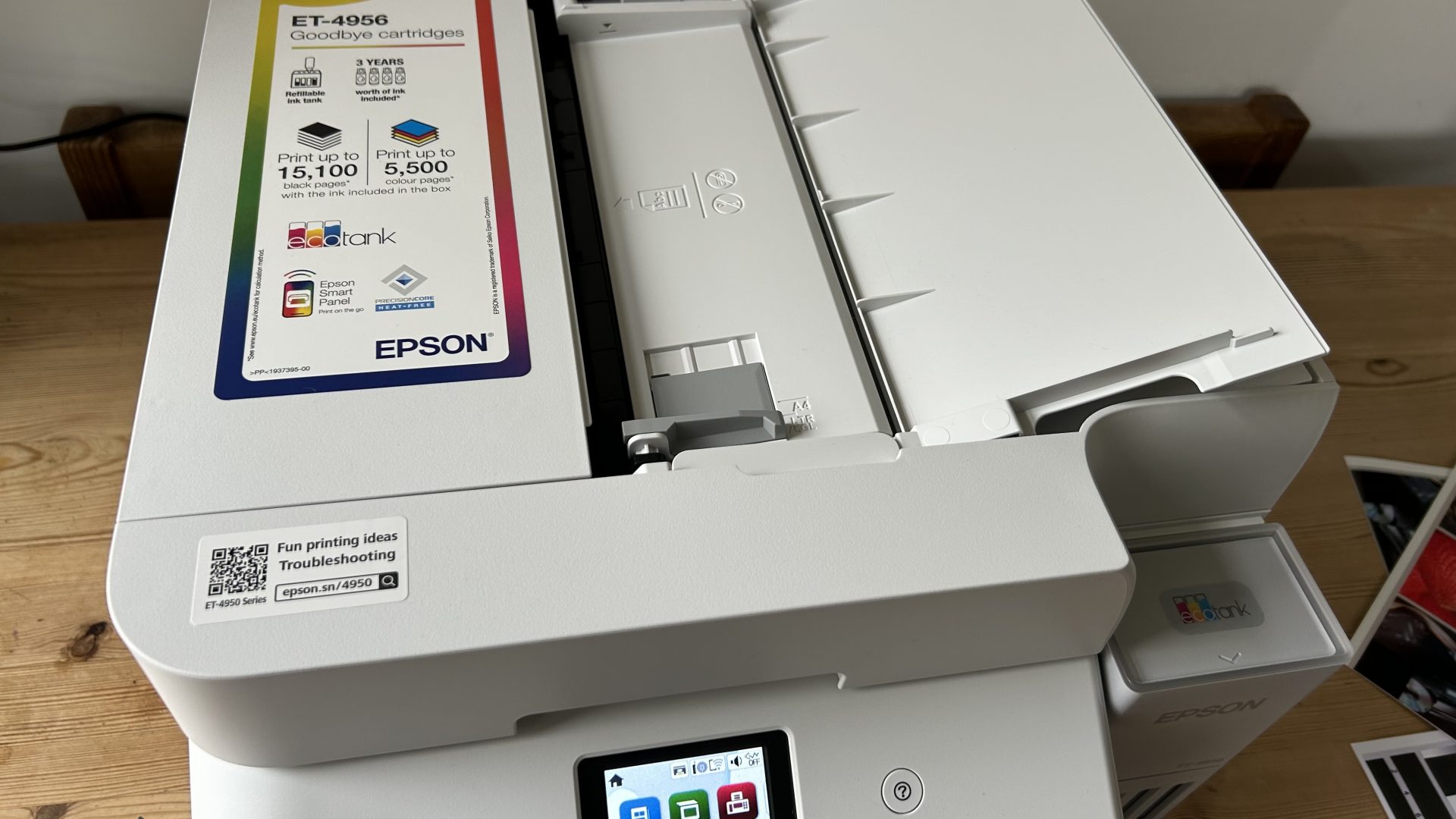 Принтер Epson EcoTank ET-4950: МФУ для дома | DGL.RU
