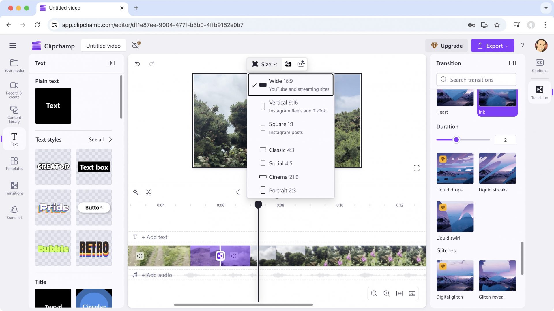 Программа Clipchamp 2026 для видеомонтажа | DGL.RU