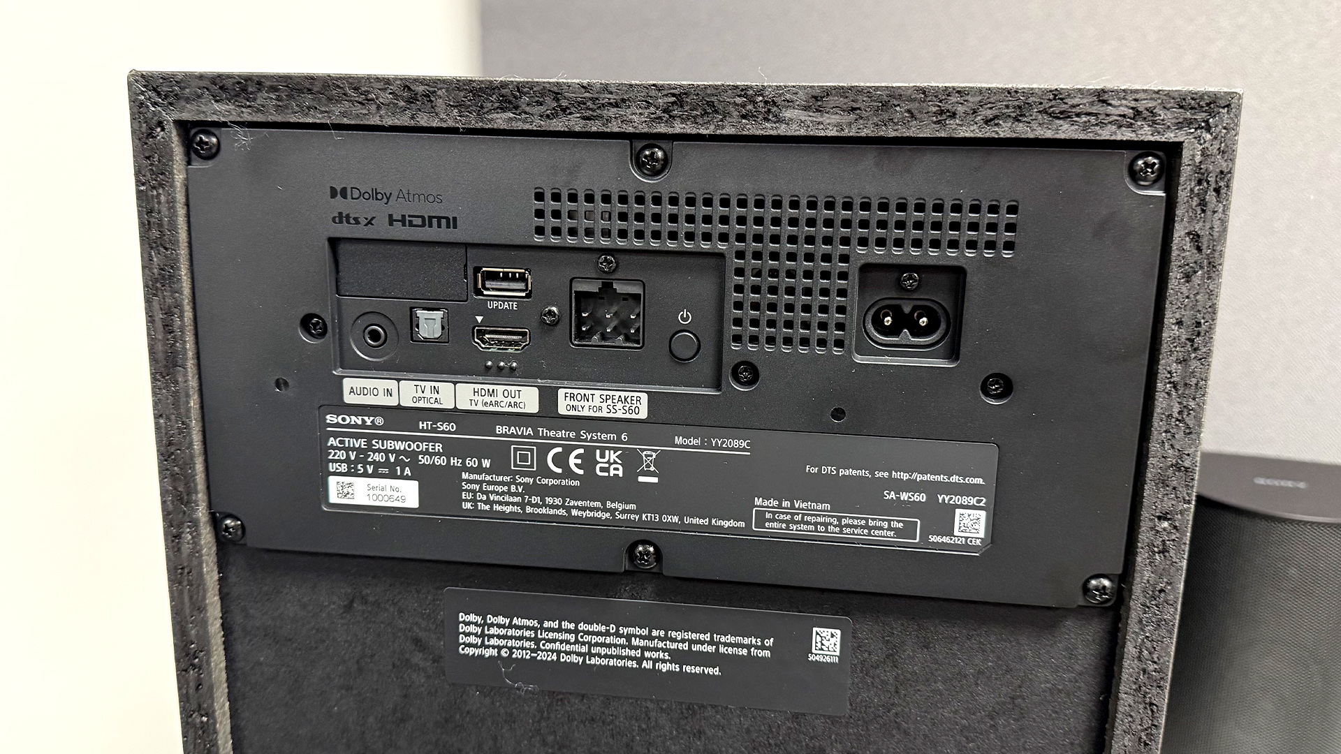 Обзор Sony Bravia Theatre System 6 - один из самых странных саундбаров картинка Саундбар Sony Bravia Theatre System 6 | DGL.RU