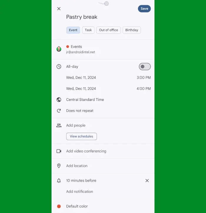 Приложение Google Календарь: 20 фишек Android | DGL.RU