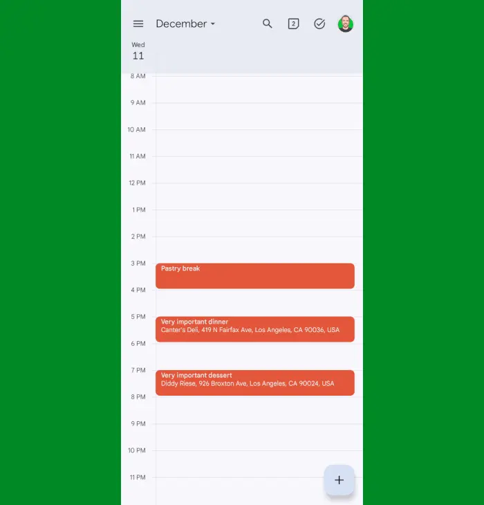 Приложение Google Календарь: 20 фишек Android | DGL.RU