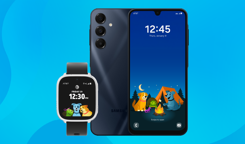 Смартфон AT&T amiGO Jr с жестким контролем | DGL.RU