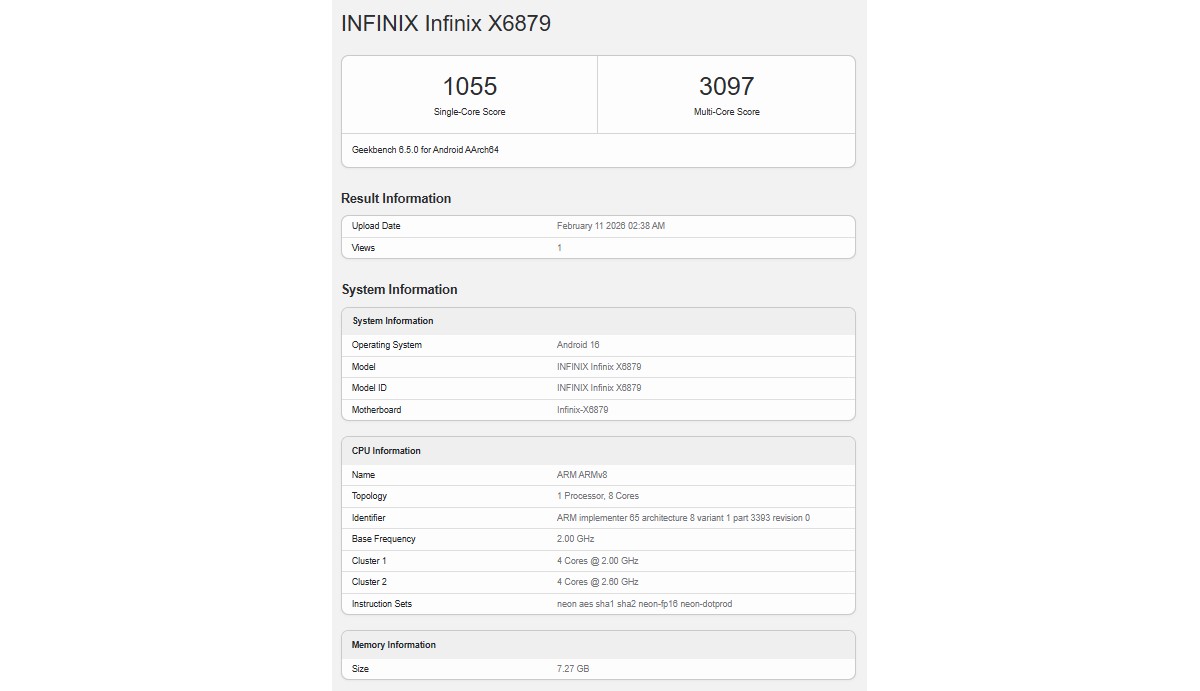 Смартфон Infinix Note 60: мощный MediaTek | DGL.RU