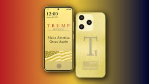 Смартфон Trump Phone наконец-то показали вживую: золотой корпус, средние процессоры и цена «для своих»