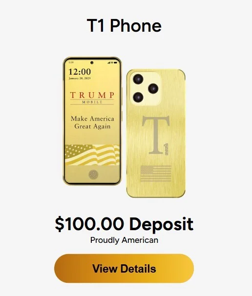 Смартфон Trump T1 Ultra: проект на миллиарды | DGL.RU