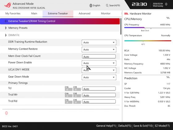 Asus ROG Crosshair X870E Glacial &mdash; плата с LCD | DGL.RU