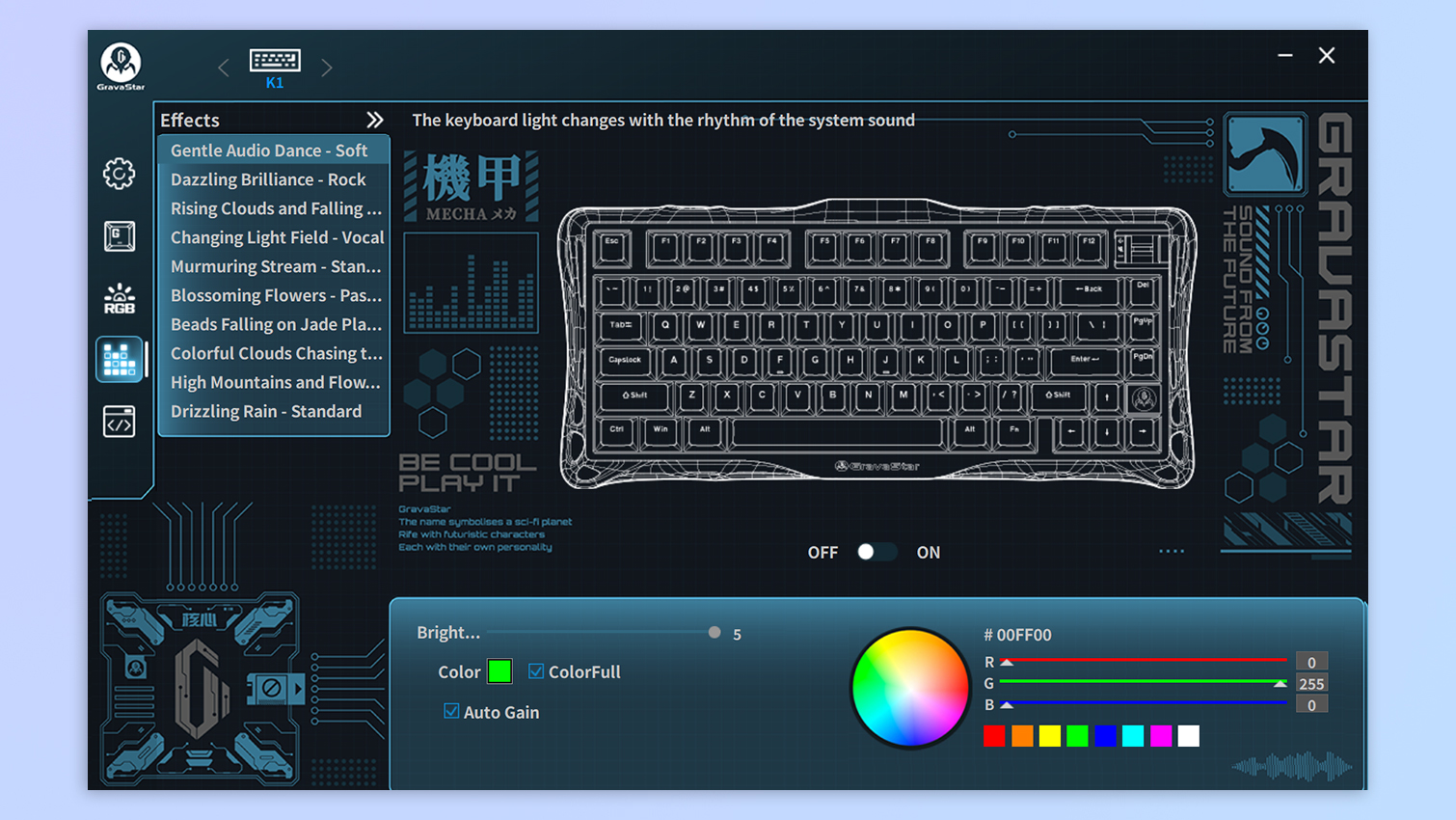 Клавиатура GravaStar Mercury K1: стиль и комфорт | DGL.RU