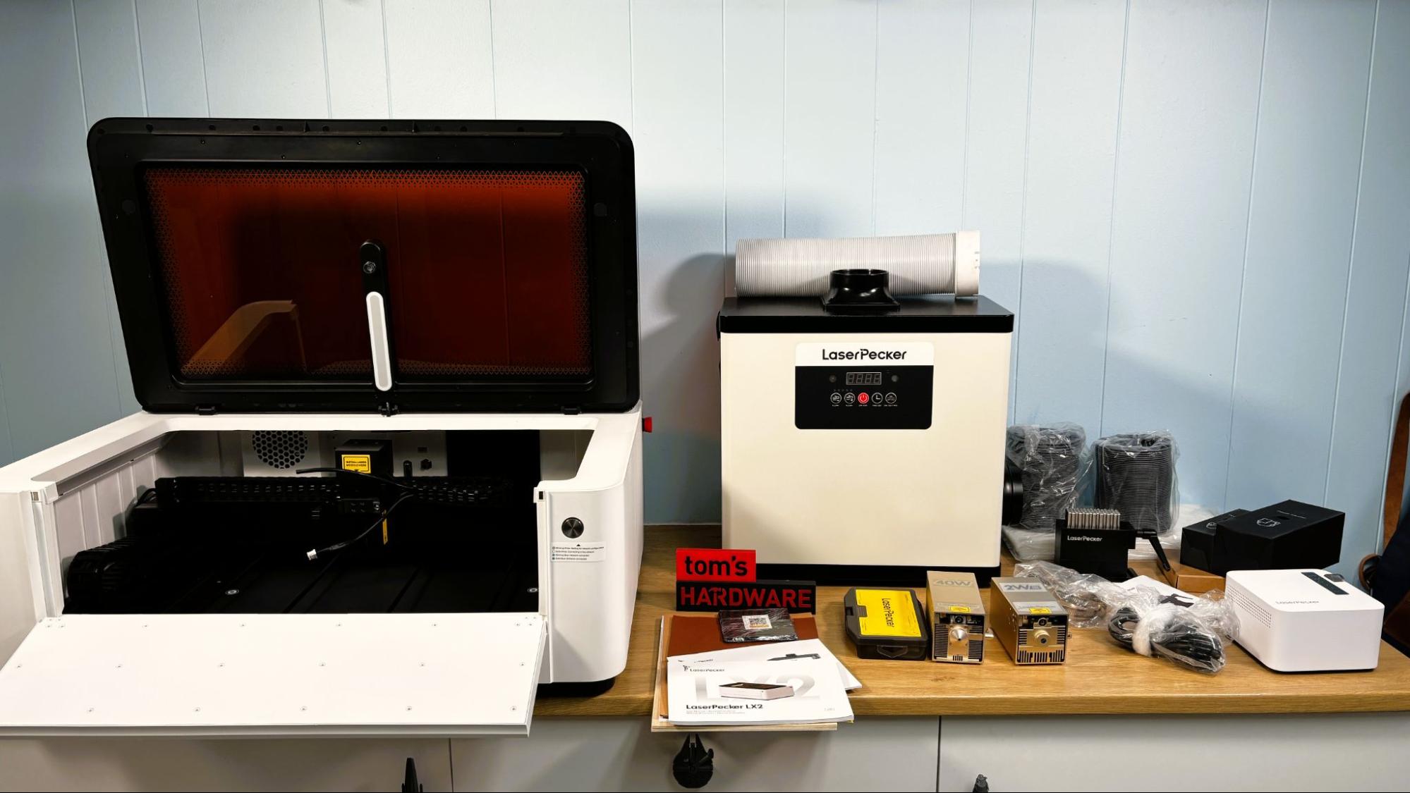 Лазерный станок LaserPecker LX2: резка 40 Вт | DGL.RU