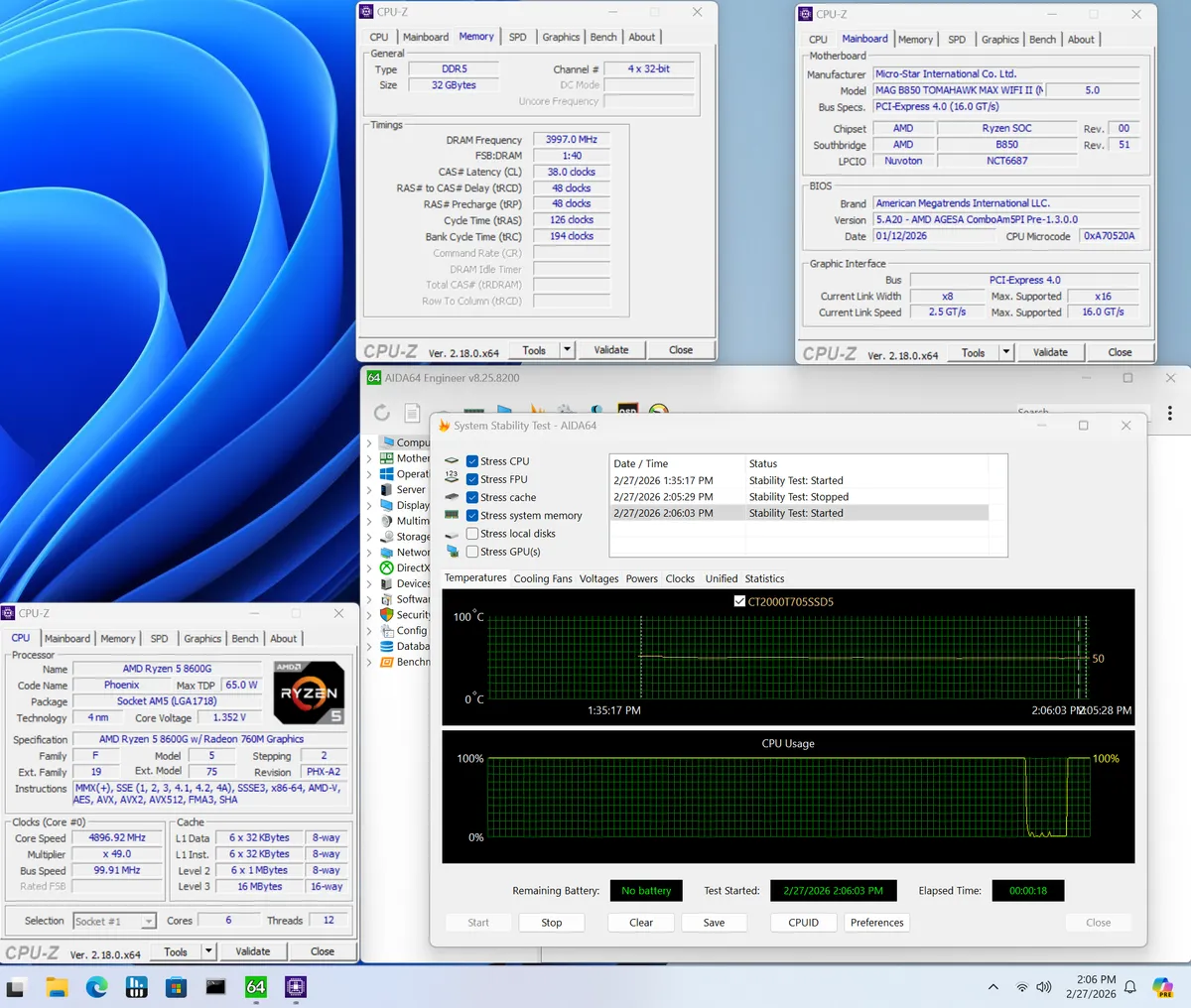Материнская плата MSI B850 Tomahawk Max WiFi II | DGL.RU