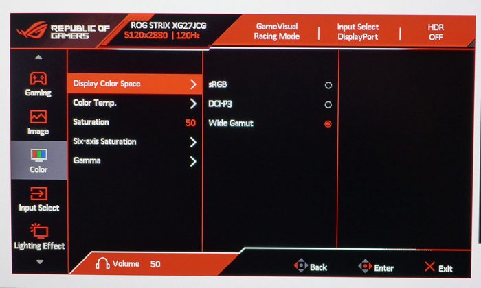 Монитор Asus ROG Strix XG27JCG | DGL.RU