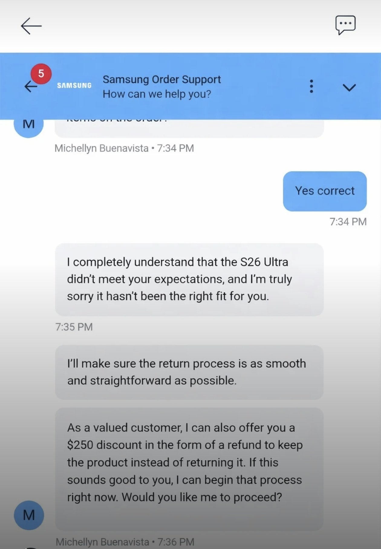 Смартфон Galaxy S26 Ultra: деньги за отказ | DGL.RU