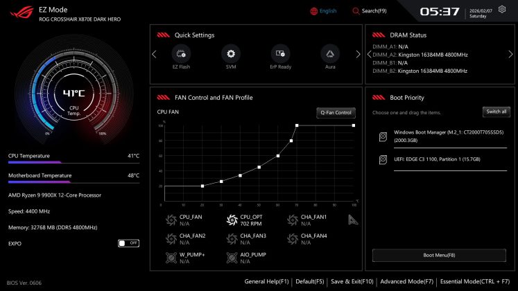 Плата Asus ROG Crosshair X870E Dark Hero | DGL.RU