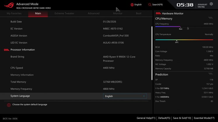 Плата Asus ROG Crosshair X870E Dark Hero | DGL.RU