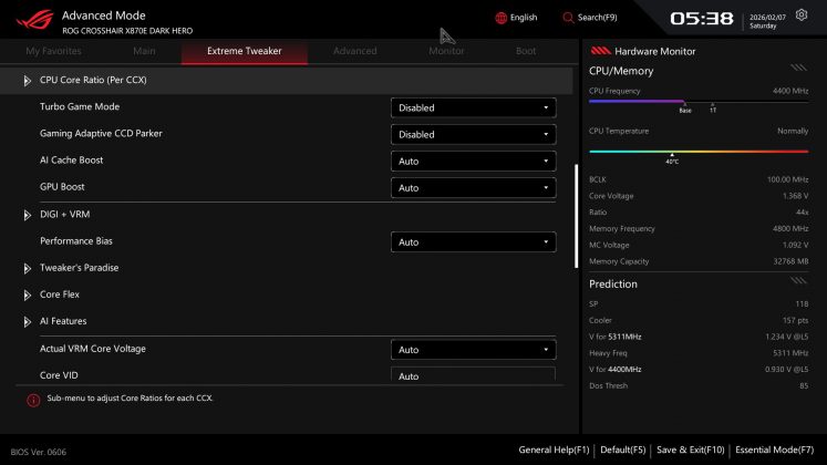 Плата Asus ROG Crosshair X870E Dark Hero | DGL.RU