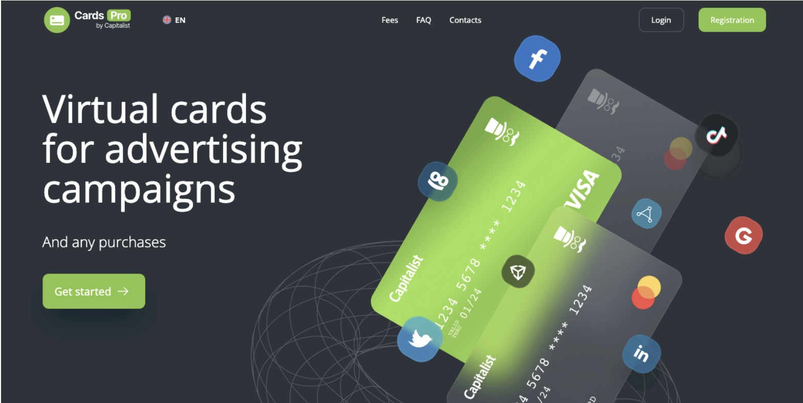 Топ-15 виртуальных карт для арбитража трафика: лучшие решения для оплаты рекламы картинка Платежные сервисы для арбитража в 2026 году | DGL.RU