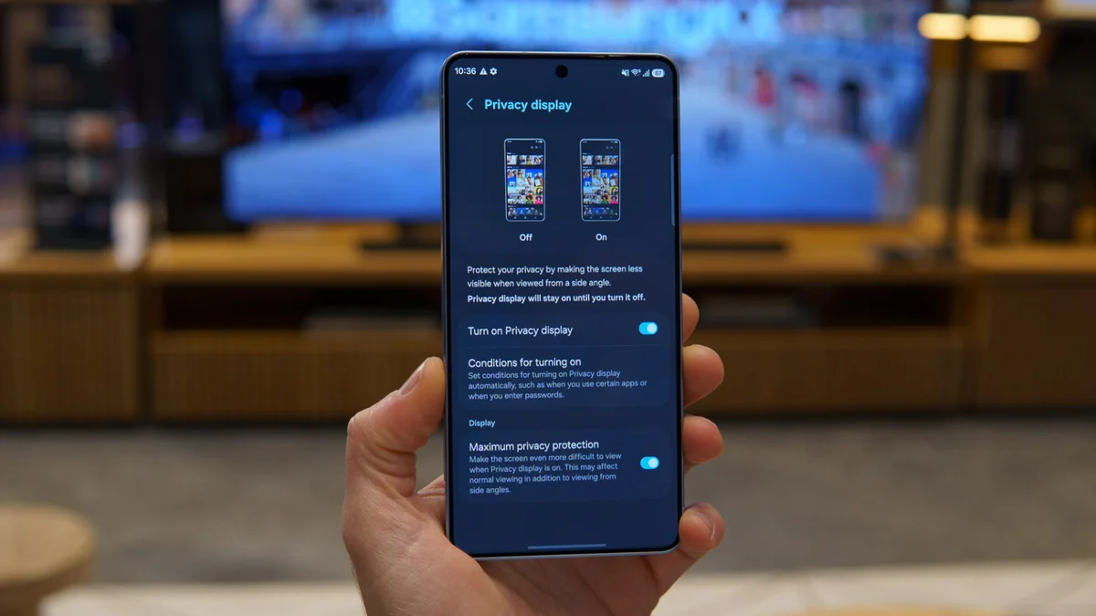 Samsung S26 Ultra: дисплей, который не оценили в России