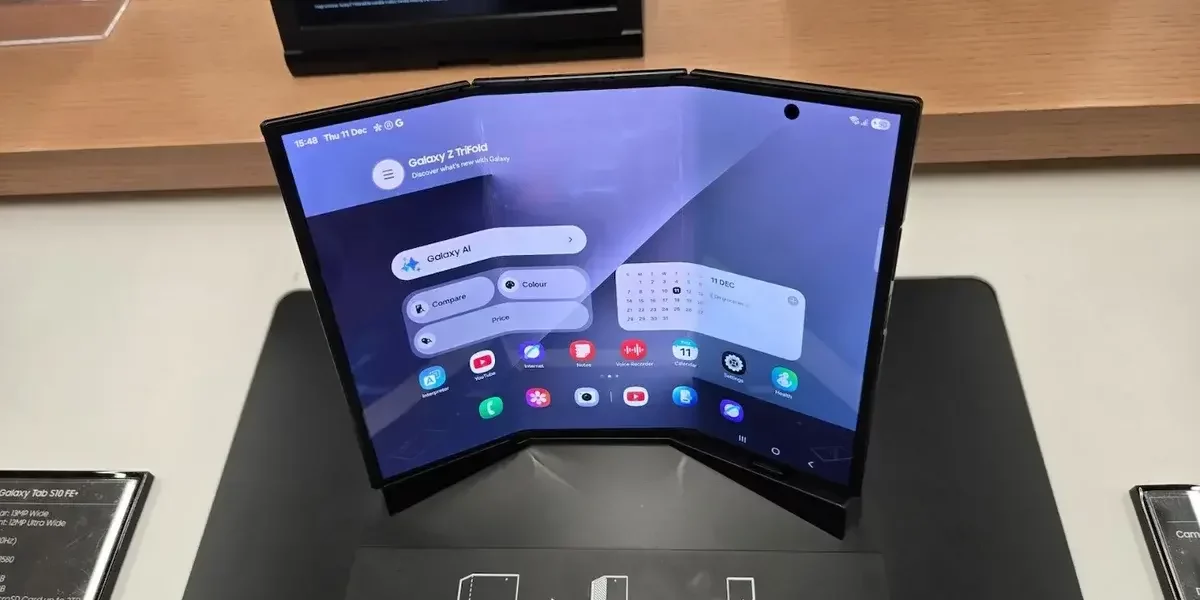 Складной смартфон Samsung: новый TriFold | DGL.RU