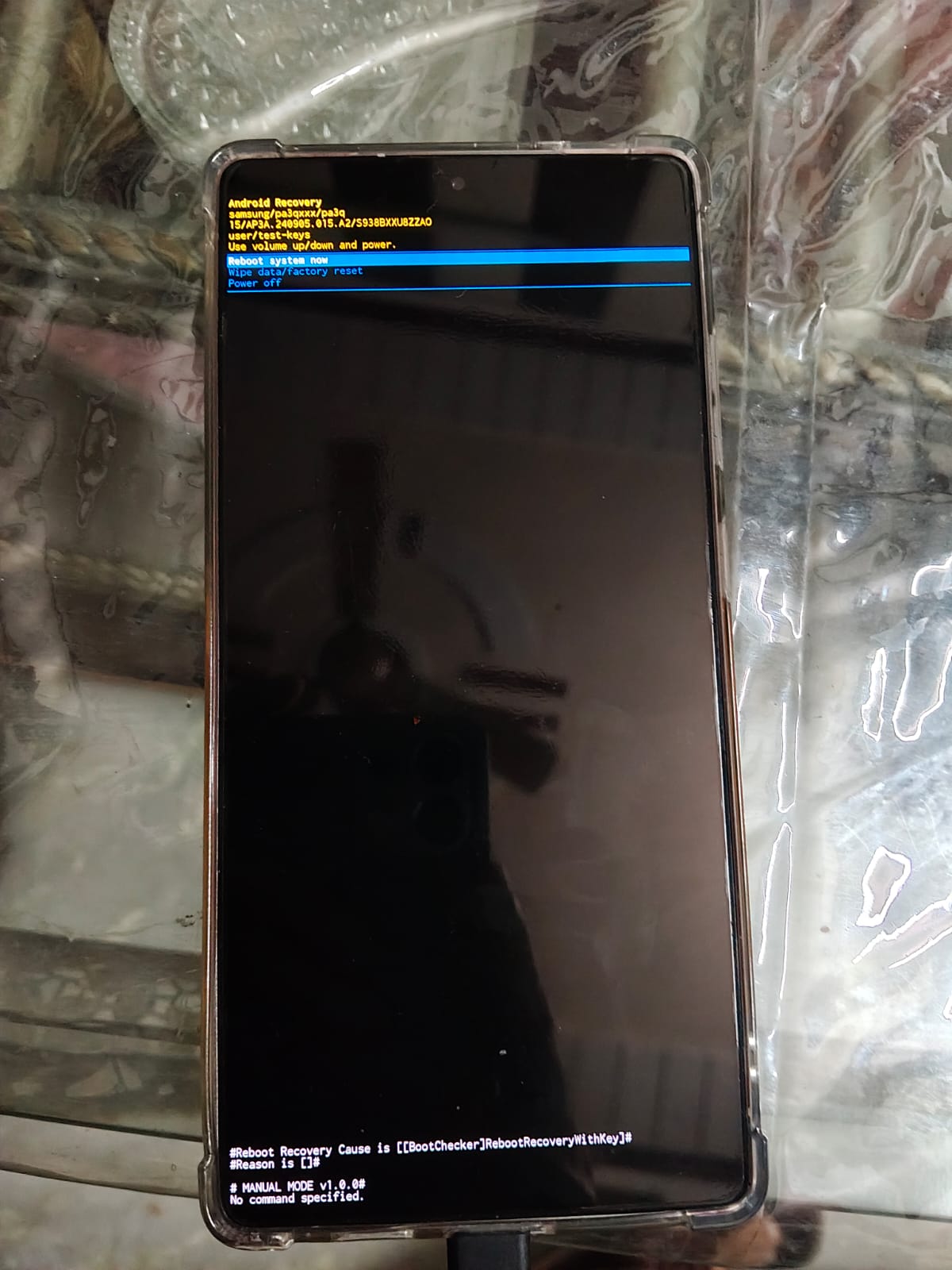 Смартфон Samsung: исчез Clear Cache Partition | DGL.RU