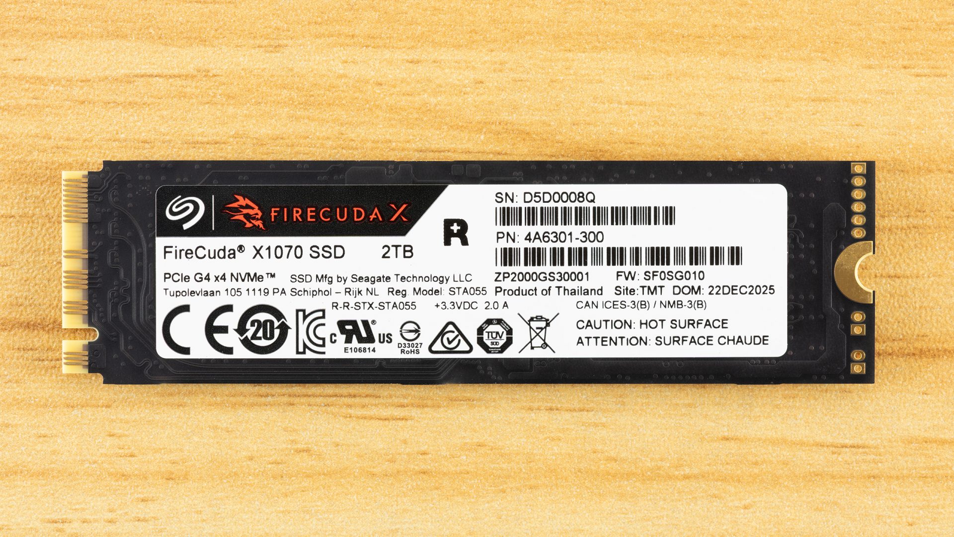 Обзор Seagate FireCuda X1070 2TB и как найти его в Москве картинка SSD-накопитель Seagate FireCuda X1070 | DGL.RU