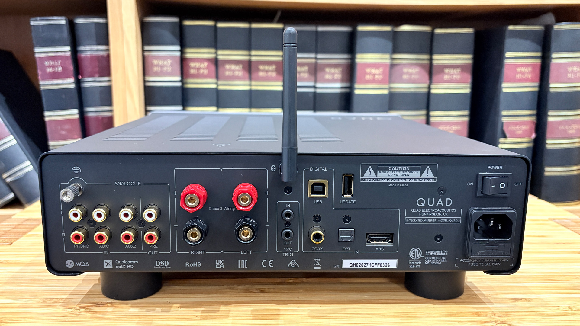 Стереоусилитель Quad 3: ретро-дизайн и звук | DGL.RU