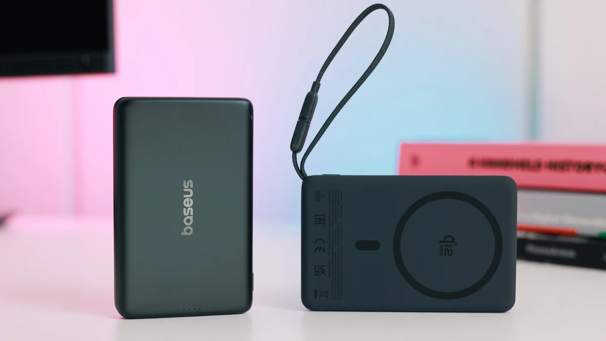 Сверхтонкий и легкий пауэрбанк с поддержкой Qi2.2: представлен Baseus PicoGo AM52