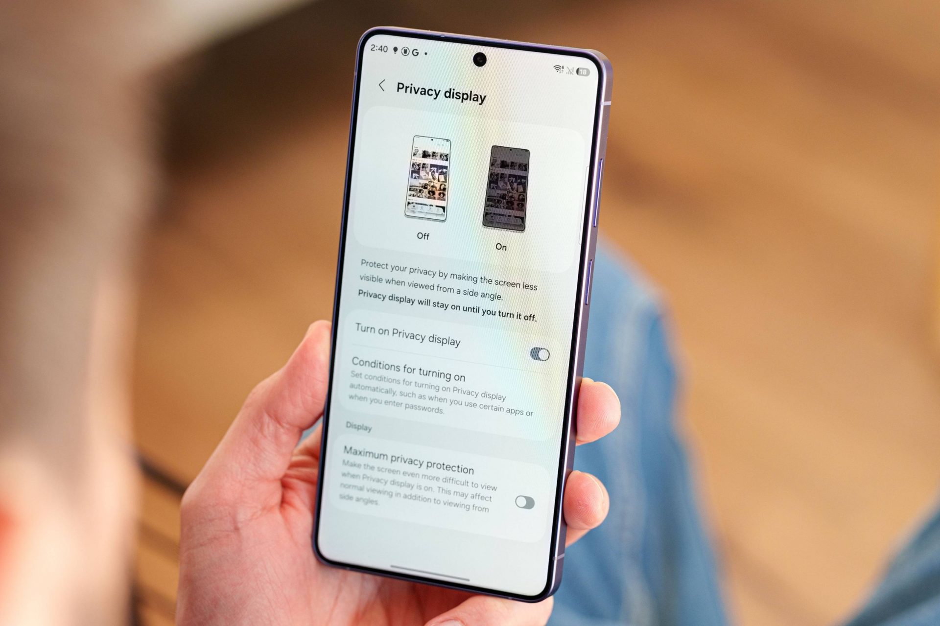 Galaxy S26 Ultra: тест экрана Privacy Display | DGL.RU