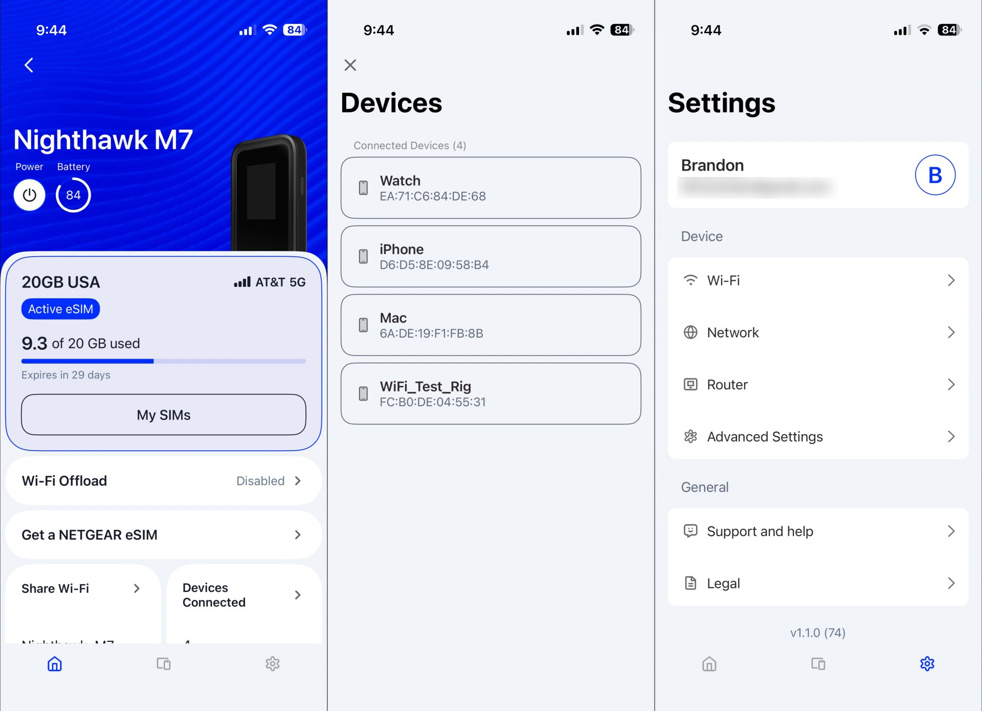 Обзор Netgear Nighthawk M7 5G Wi-Fi 7 - рынок eSIM меняет правила картинка Точка доступа Netgear Nighthawk M7 с eSIM | DGL.RU