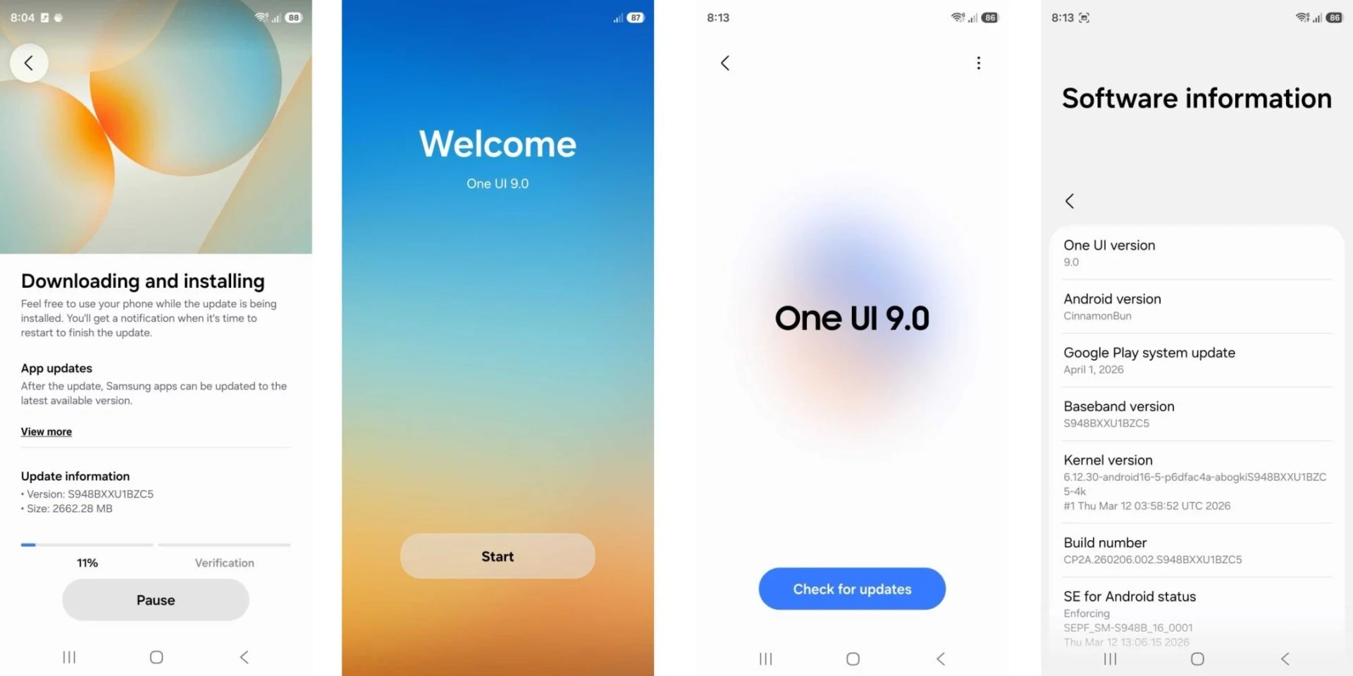 One UI 9 для Galaxy S26 Ultra — первая утечка | DGL.RU