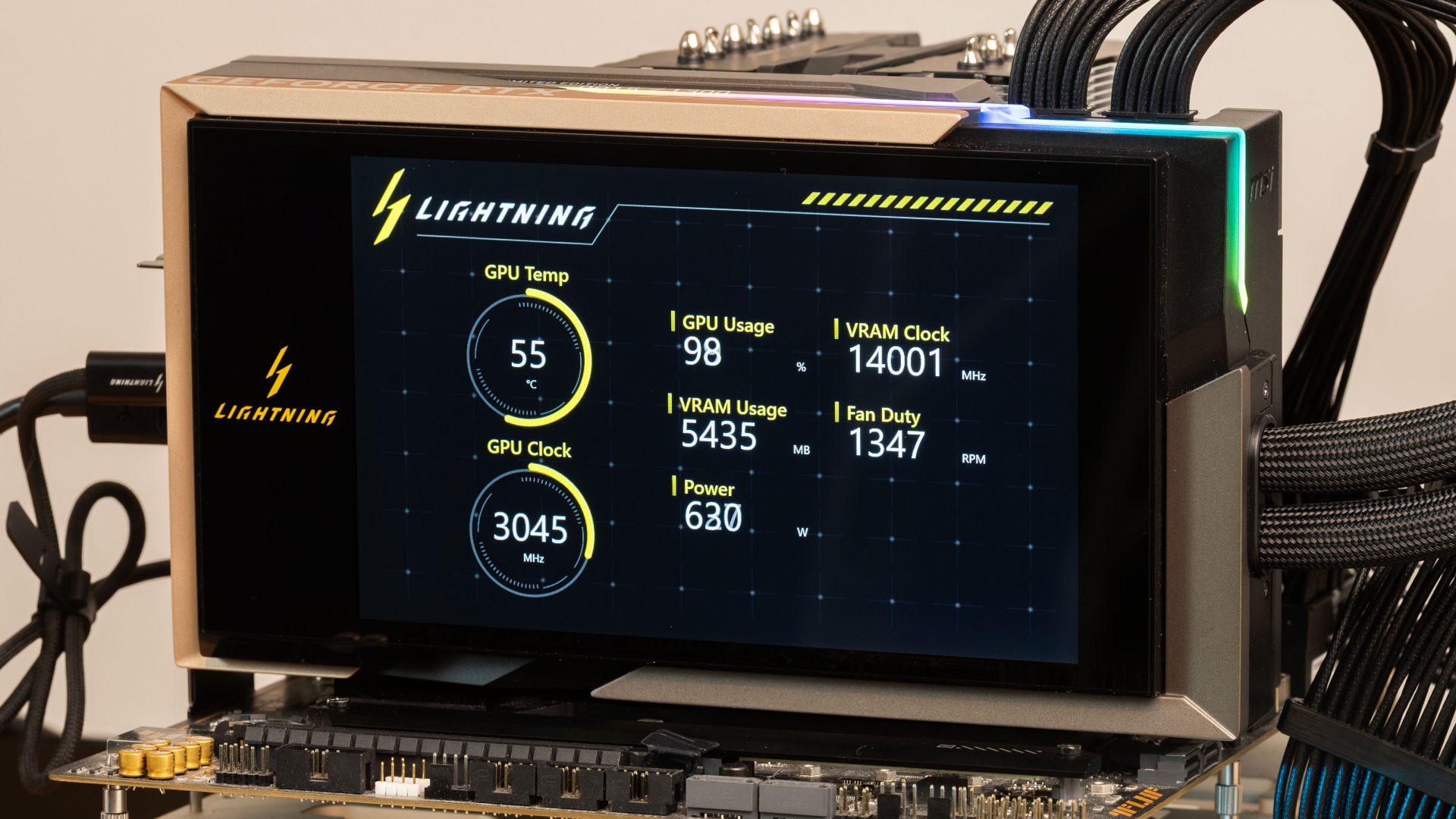 Видеокарта MSI GeForce RTX 5090 Lightning Z | DGL.RU