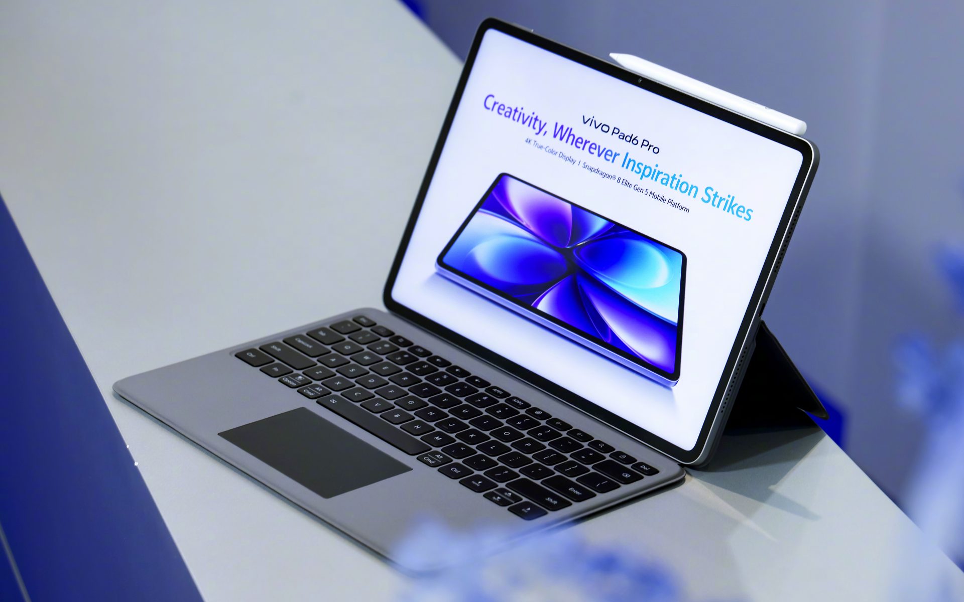 vivo показала планшет Pad6 Pro с 4K-экраном и раскрыла модель процессора