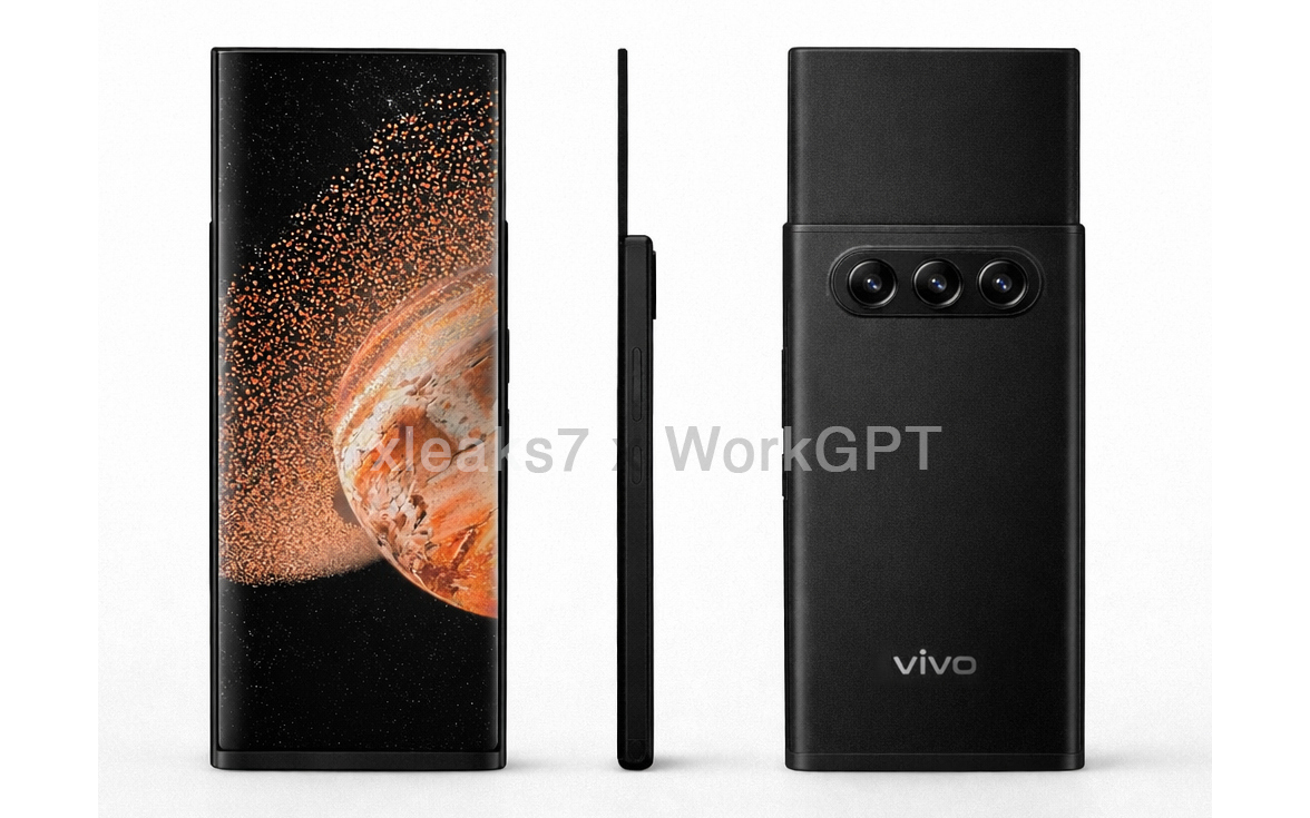 Vivo запатентовала необычные фишки раскладного смартфона с вертикальным экраном