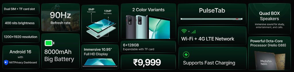 Планшет Ai+ PulseTab получил мощную батарею | DGL.RU