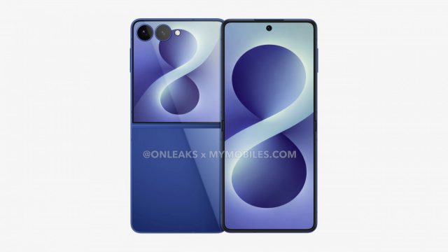 Утечка рендеров Samsung Galaxy Z Flip8 в формате CAD демонстрирует знакомый дизайн