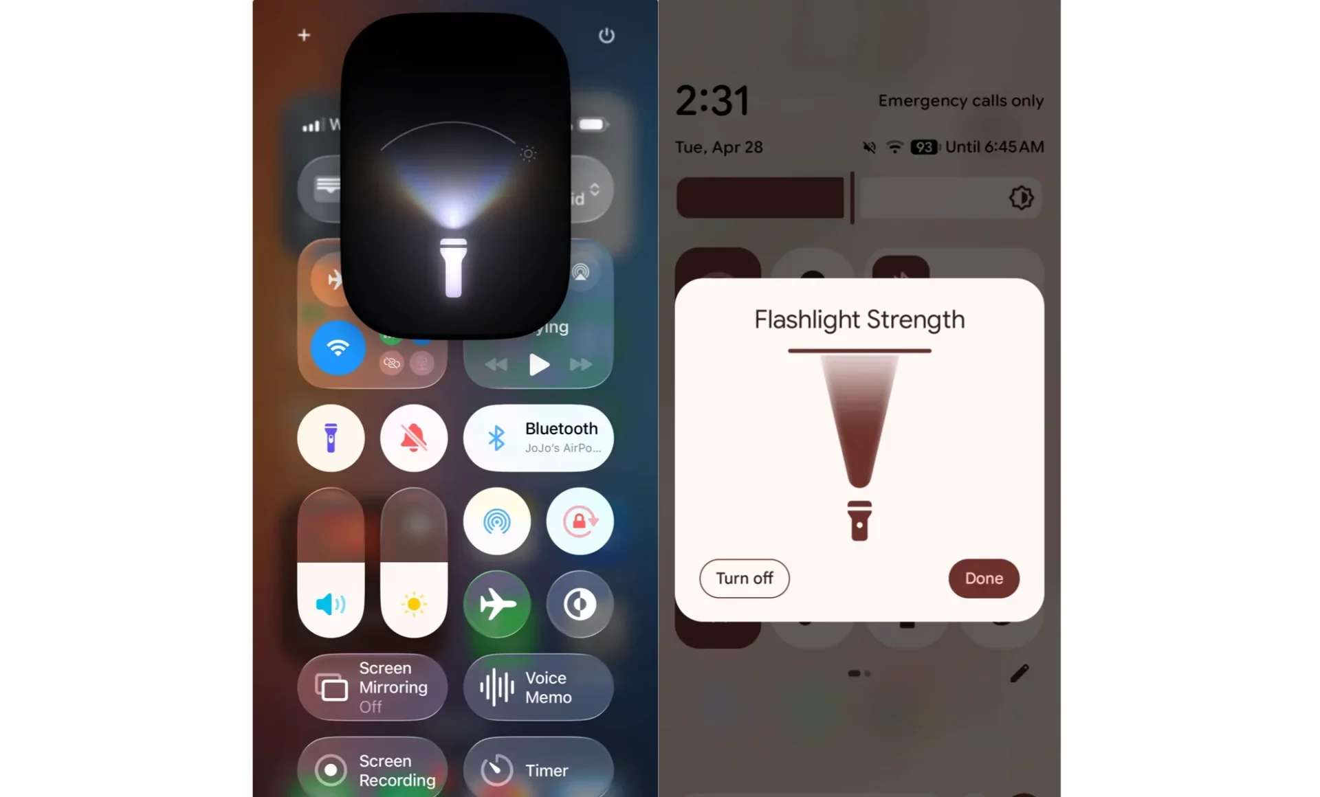 Опасен ли фонарик в смартфоне для одежды? | DGL.RU