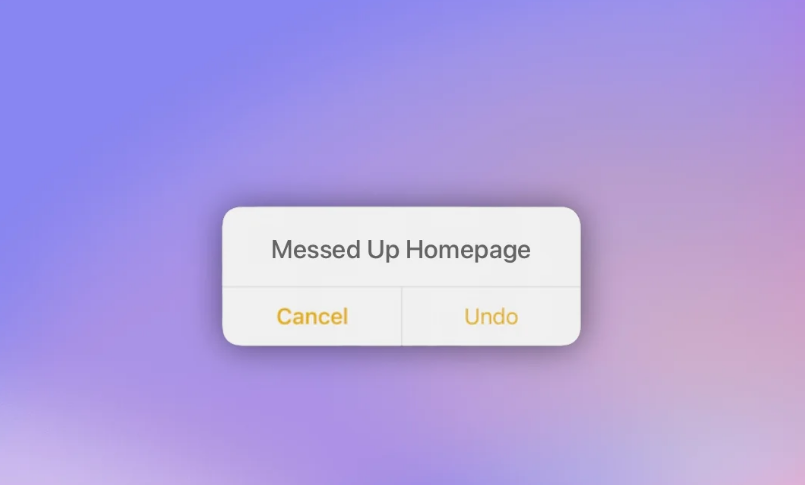 Случайно испортили главный экран своего iPhone? Сообщается, что в iOS 27 это исправят