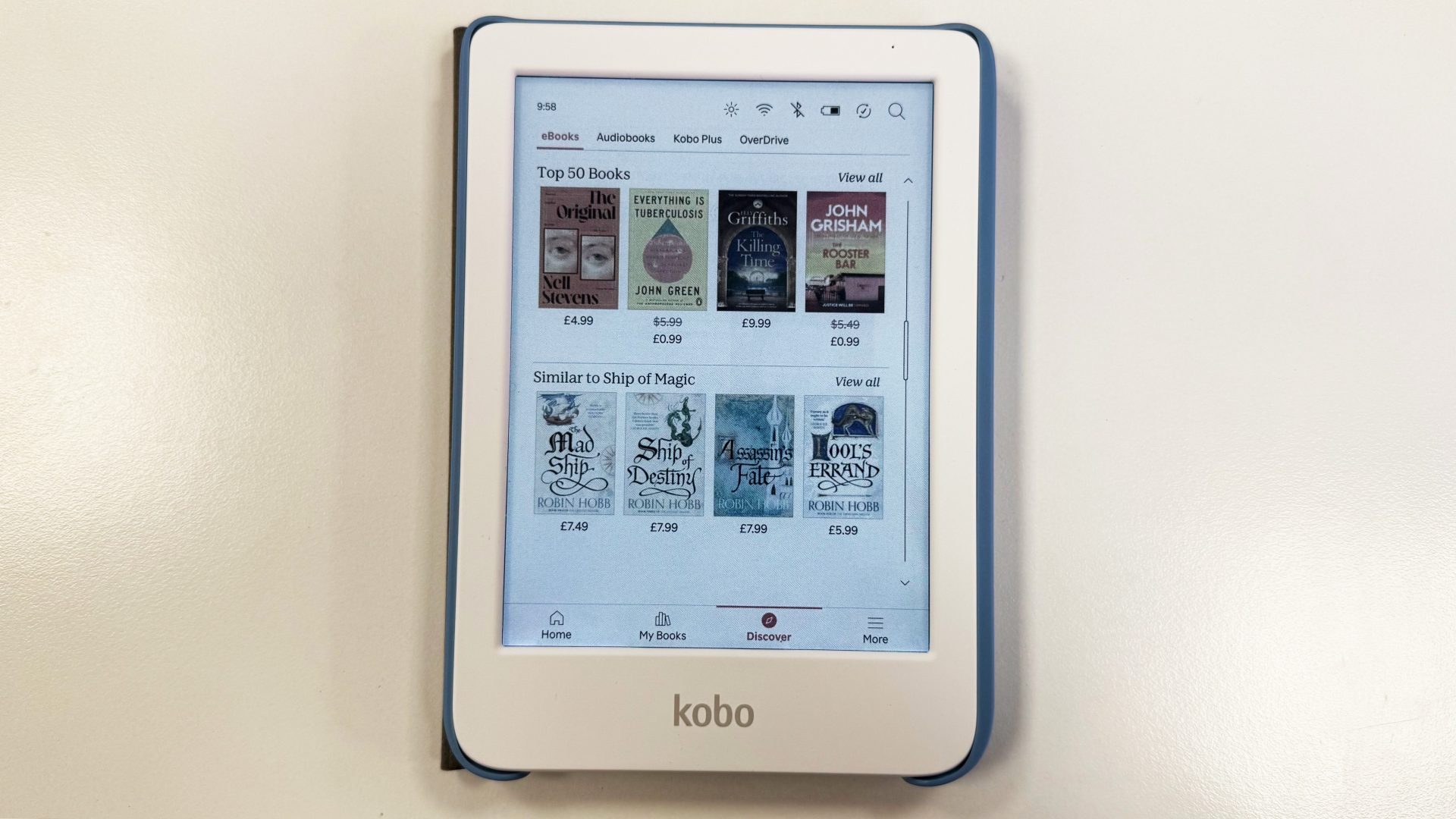 Электронная книга Kobo Clara Colour и Kindle | DGL.RU