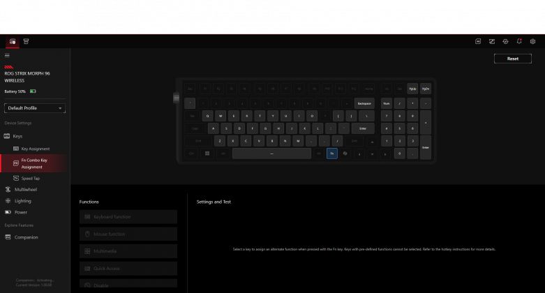 Клавиатура Asus ROG Strix Morph 96: спорная | DGL.RU
