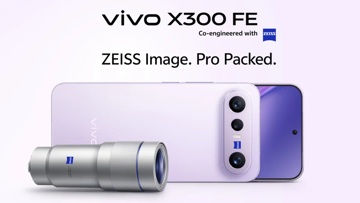 Компактный флагман с «телескопом» Zeiss и гигантской батареей: Vivo представила модель X300 FE
