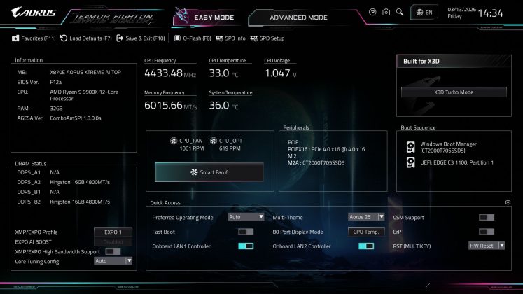Материнская плата Gigabyte X870E Aorus Xtreme AI | DGL.RU