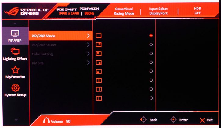 Монитор Asus ROG Swift PG34WCDN и 360 Гц | DGL.RU