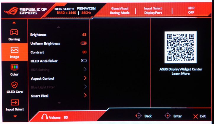 Монитор Asus ROG Swift PG34WCDN и 360 Гц | DGL.RU